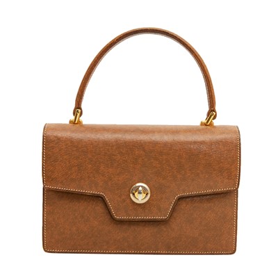 Lot 114 - Gucci Brown Top Handle Flap Bag