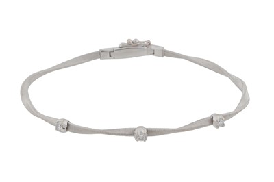 Lot 213 - MARCO BICEGO l A 'MARRAKECH' DIAMOND BRACELET