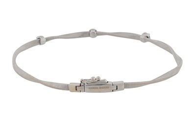 Lot 213 - MARCO BICEGO l A 'MARRAKECH' DIAMOND BRACELET