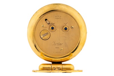 Lot 464 - Cartier - Strut Alarm Clock