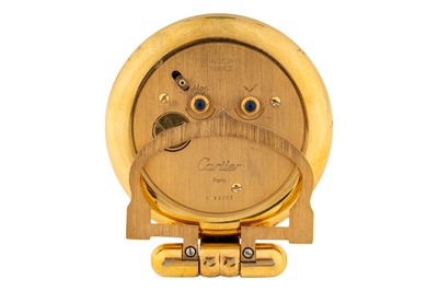 Lot 464 - Cartier - Strut Alarm Clock