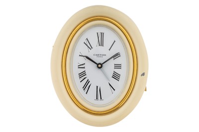 Lot 465 - Cartier - Strut Alarm Clock