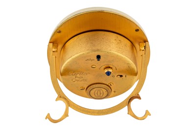 Lot 465 - Cartier - Strut Alarm Clock