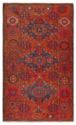Lot 99 - An antique Soumac carpet, south Caucasus, approx: 348cm. x 217cm