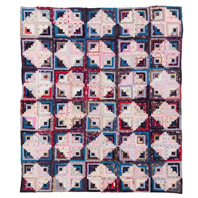 Lot 427 - Folk Art - A patchwork quilt