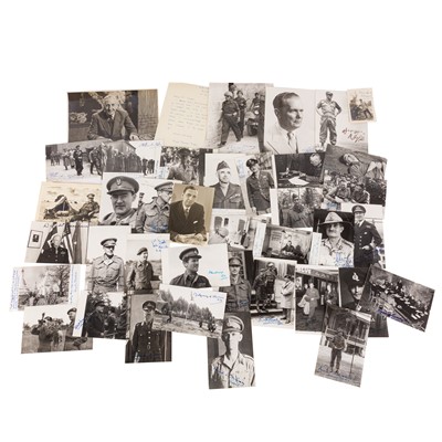 Lot 451 - Autograph Collection.- Officers