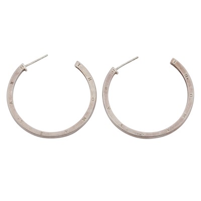 Lot 325 - Thomas Sabo | A pair of hoop earrings
