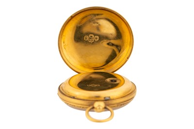 Lot 476 - Edward Ramsey - 18k Gold Open-Faced Pocket Watch