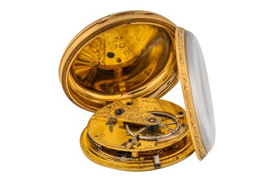 Lot 476 - Edward Ramsey - 18k Gold Open-Faced Pocket Watch