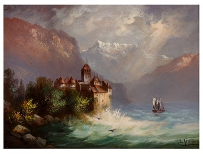 Lot 218 - Hubert Sattler (Austrian, 1817 -1904)