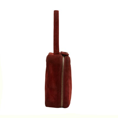 Lot 48 - Chanel Burgundy CC Top Handle Bag