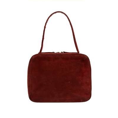 Lot 48 - Chanel Burgundy CC Top Handle Bag