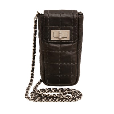 Lot 103 - Chanel Chocolate Reissue Phone Holder