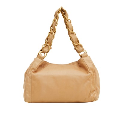 Lot 138 - Chanel Beige CC Chain Shoulder Bag