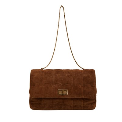 Lot 112 - Chanel Brown Puzzle Reissue Flap Bag
