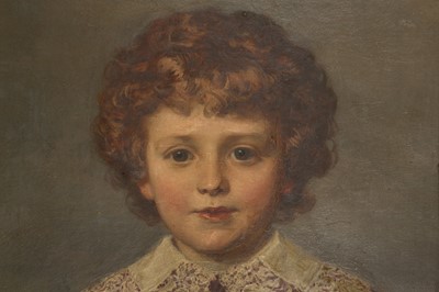 Lot 45 - Circa late 19th century. Portrait of a young...