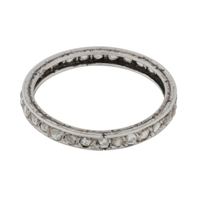 Lot 331 - A diamond full eternity ring