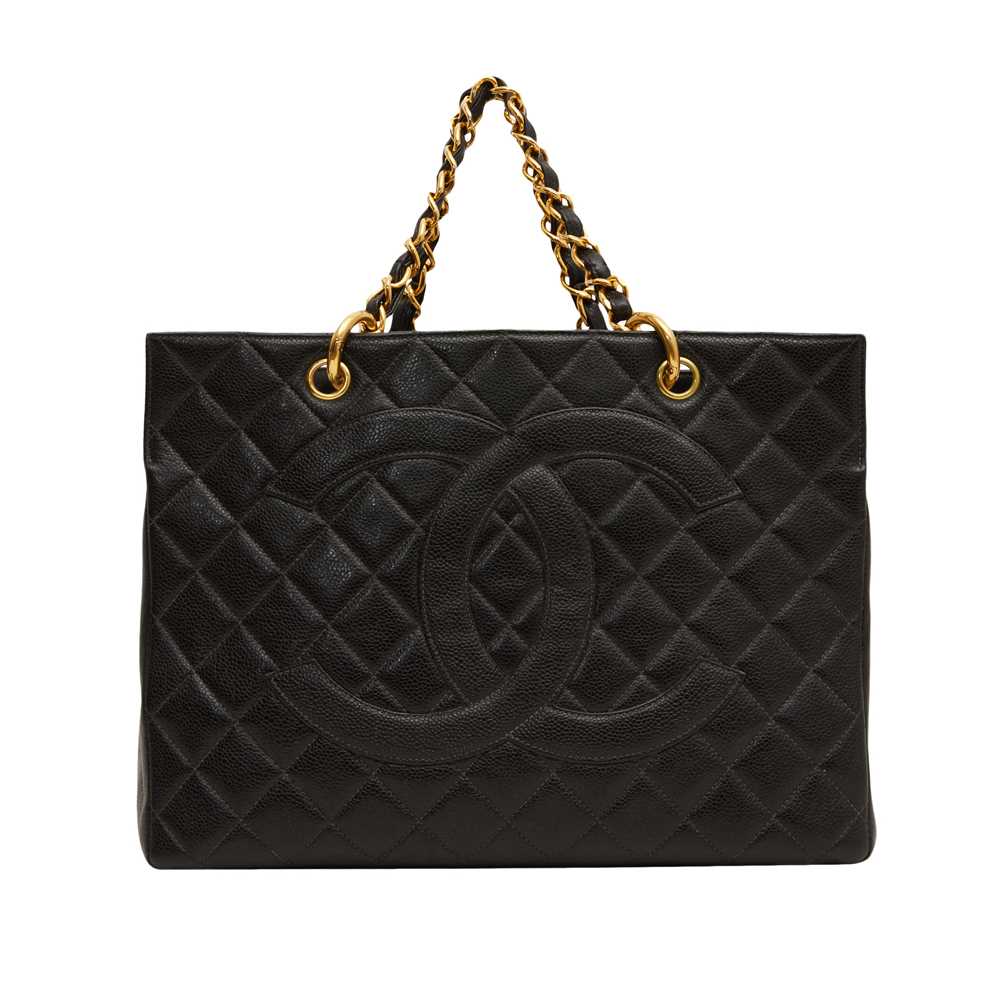 Lot 182 - Chanel Black Grand Timeless Tote