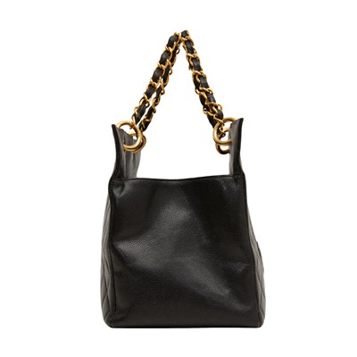Lot 182 - Chanel Black Grand Timeless Tote