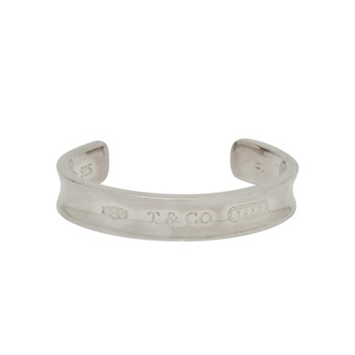 Lot 263 - Tiffany & Co Silver 1837 Cuff Bangle