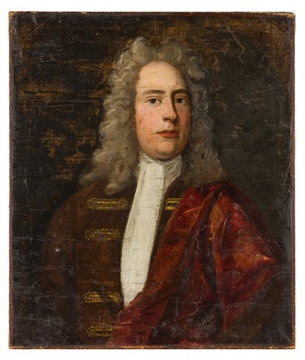 Lot 121 - Follower of Sir Godfrey Kneller (British, 1646-1723)