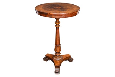 Lot 311 - A William IV rosewood circular occasional table