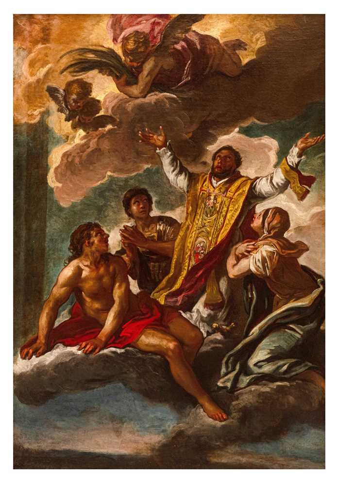 Lot 9 - Follower of Francesco Solimena (Italian, 1657-1747)