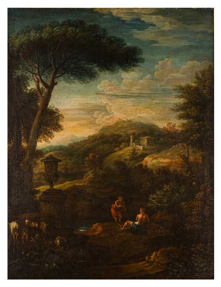 Lot 261 - Follower of Jan Frans van Bloemen, called l'Orizzonte (Antwerp 1662-1749 Rome)