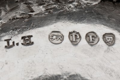 Lot 143 - A late 19th century Anglo – Indian silver cup, Cutch with import marks for London 1890 by Louis Hatschek and Co (reg. 26th May 1891)