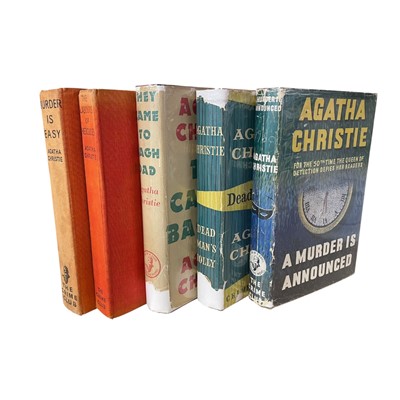 Lot 153 - Christie (Agatha) 5 titles.