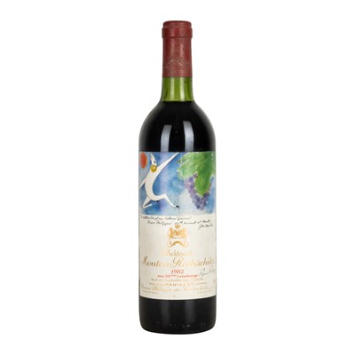 Lot 74 - Chateau Mouton Rothschild 1982 - 1 bottle