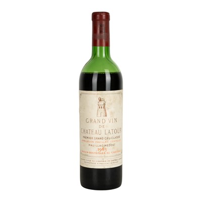 Lot 63 - Chateau Latour 1963 - 1 bottle