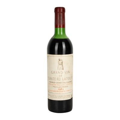 Lot 64 - Chateau Latour 1963 - 4 bottles