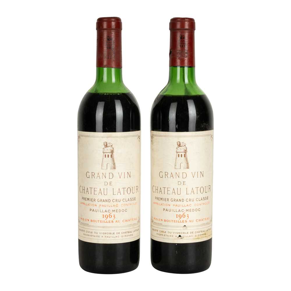 Lot 64 - Chateau Latour 1963 - 4 bottles