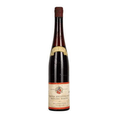Lot 237 - Hellmers & Sohne Forster Jesuitengarten Riesling Auslese 1949 - 1 bottle