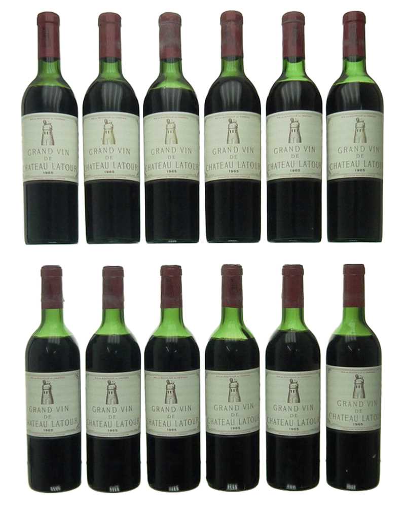 Lot 64 - CHATEAU LATOUR 1965 - THE ORBACH COLLECTION