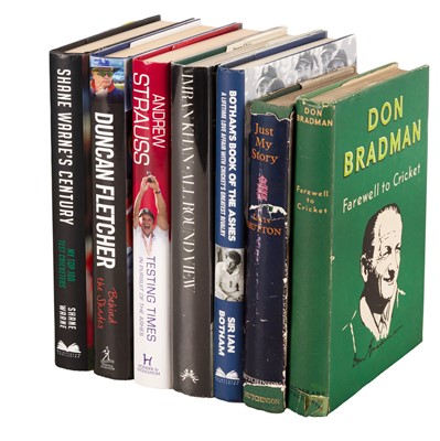 Lot 632 - Cricket Interest.- Signed Books