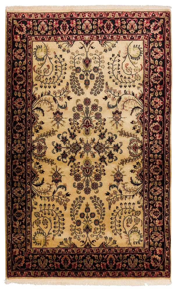 Lot 2 - A fine Indiaan rug, approx: 190cm. x 120cm
