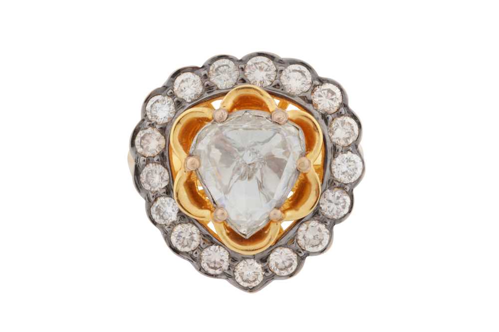 Lot 44 - A diamond dress ring, circa 2011