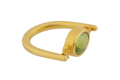 Lot 113 - A peridot ring, circa 2008
