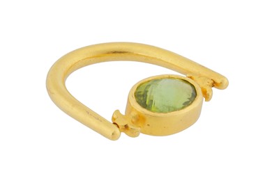 Lot 113 - A peridot ring, circa 2008