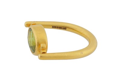 Lot 113 - A peridot ring, circa 2008