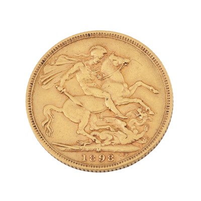 Lot 459 - A Queen Victoria Full Sovereign Coin
