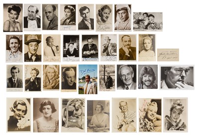 Lot 69 - Autograph Collection.- Actors & Entertainers