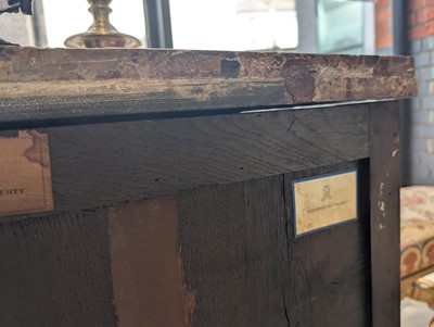 Lot 1 - Royal Interest, formerly the property of Queen Mary - A Louis XVI ormolu mounted walnut commode