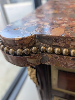 Lot 1 - Royal Interest, formerly the property of Queen Mary - A Louis XVI ormolu mounted walnut commode