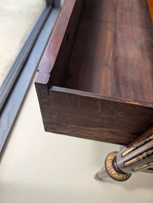 Lot 1 - Royal Interest, formerly the property of Queen Mary - A Louis XVI ormolu mounted walnut commode