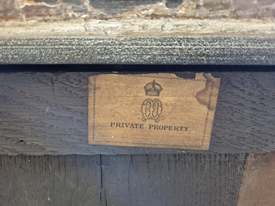 Lot 1 - Royal Interest, formerly the property of Queen Mary - A Louis XVI ormolu mounted walnut commode