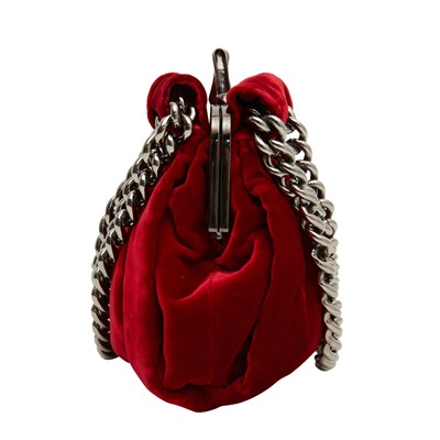 Lot 41 - Christian Louboutin Red Frame Bag