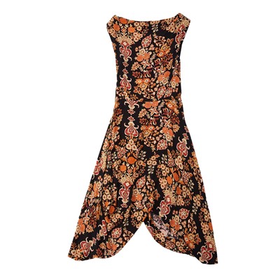 Lot 688 - Vivienne Westwood Black Asymmetric Dress